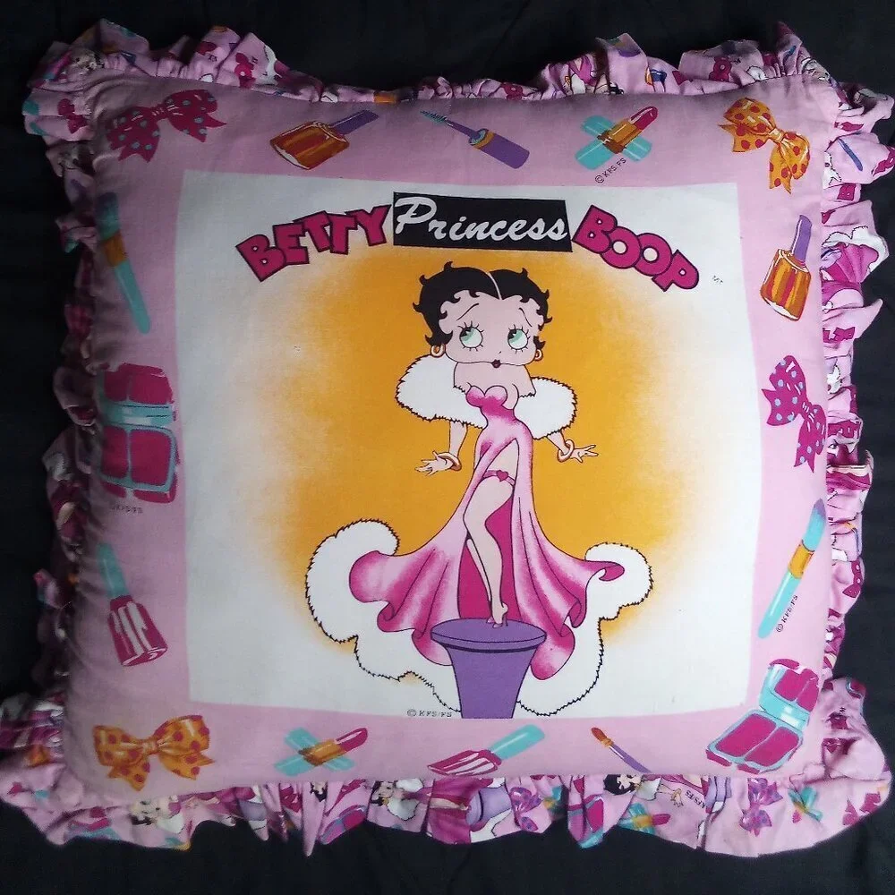 Vintage Betty Boop Princess Pillow